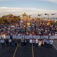 Inaugura Alfonso Durazo otro malecón turístico, ahora en Empalme