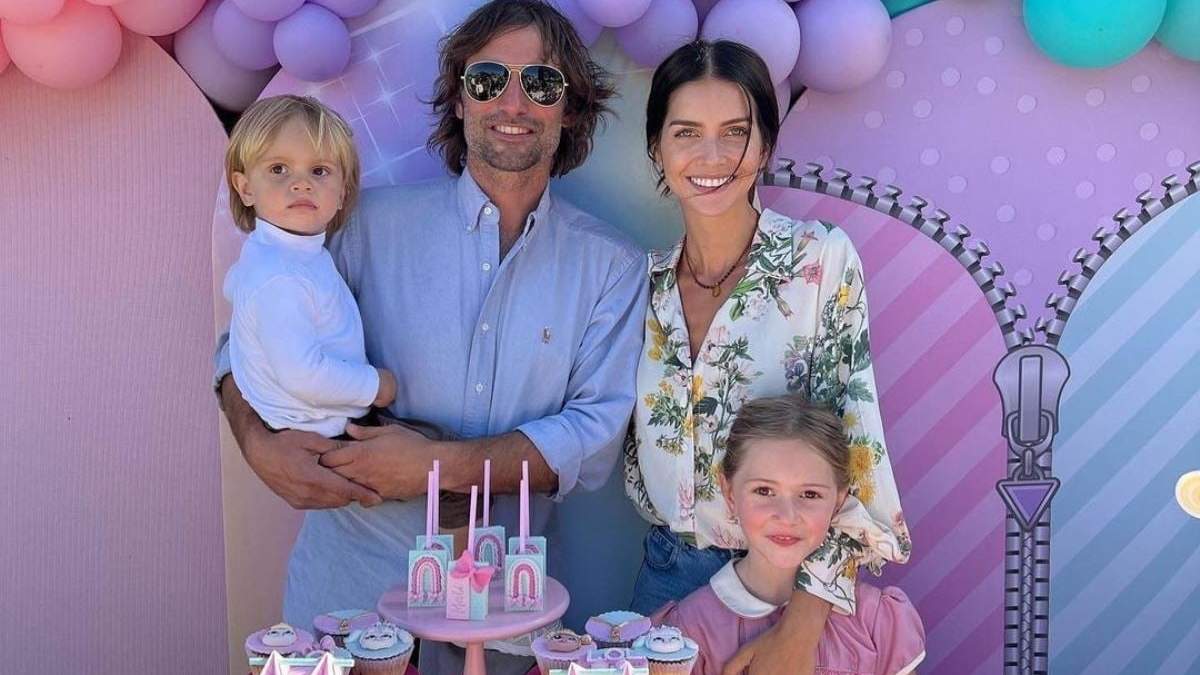 Jakob Von Plessen, Zaira Nara y sus hijos. Fuente: (Instagram)