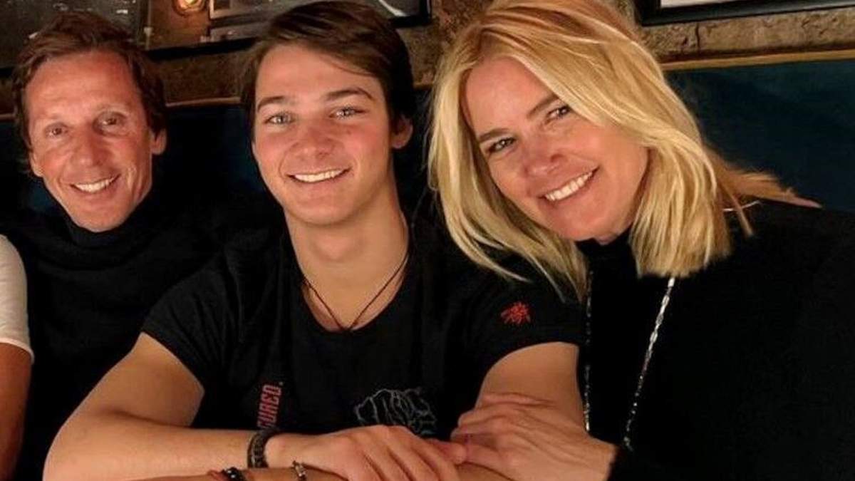 Alejandro Gravier, Tiziano y Valeria Mazza. Fuente: (Instagram)