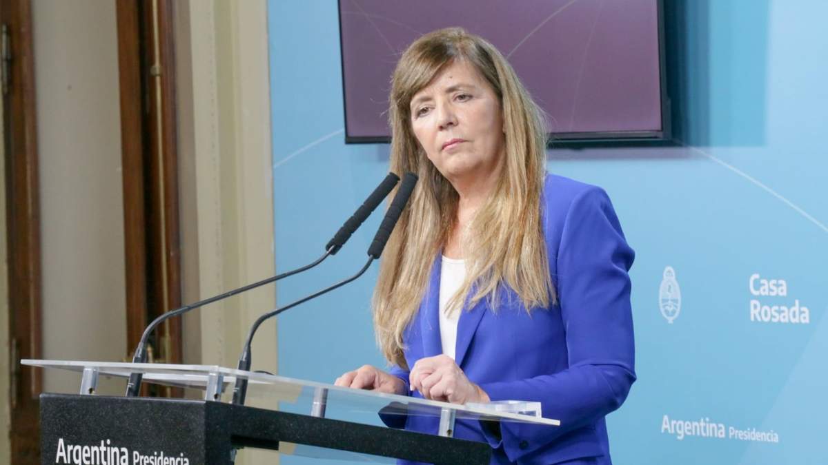 Gabriela Cerruti se refirió a la inflación. Fuente (Twitter)
