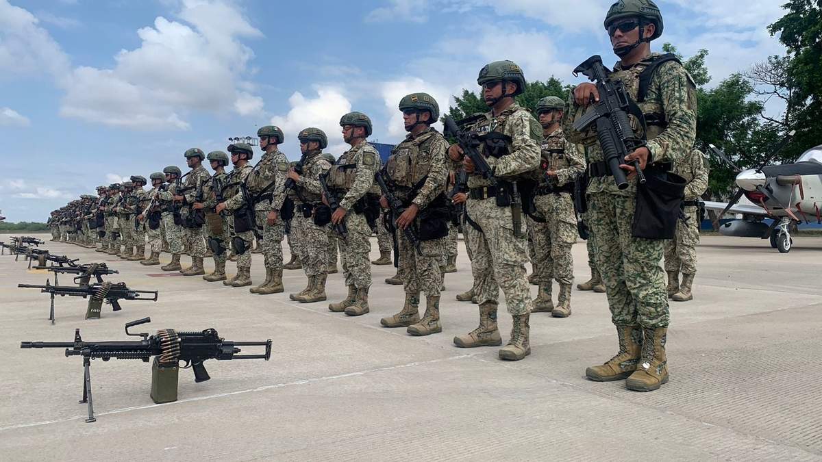 Militares en Culiacán, Sinaloa