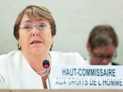 Bachelet urge a Ortega garantizar espacio para las protestas en Nicaragua