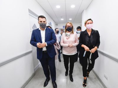 Alicia Kirchner destacó el Centro de Medicina Nuclear de Río Gallegos