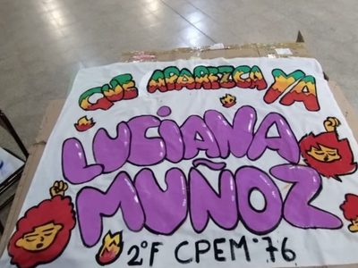 22 días sin Luciana Muñoz: convocaron a realizar una nueva movilización en el Oeste de Neuquén