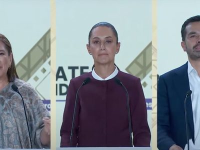 Álvarez Máynez: Ni Xóchitl ni Claudia dieron soluciones, sólo faltaron el respeto a la gente