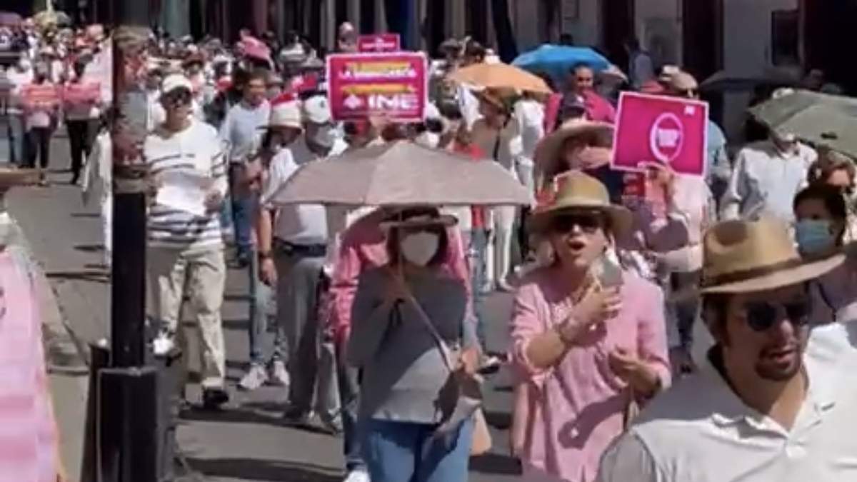Marcha en Oaxaca