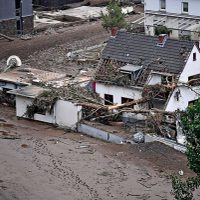 Inundación histórica: la furia del agua barrió lo que quedaba de Altenahr