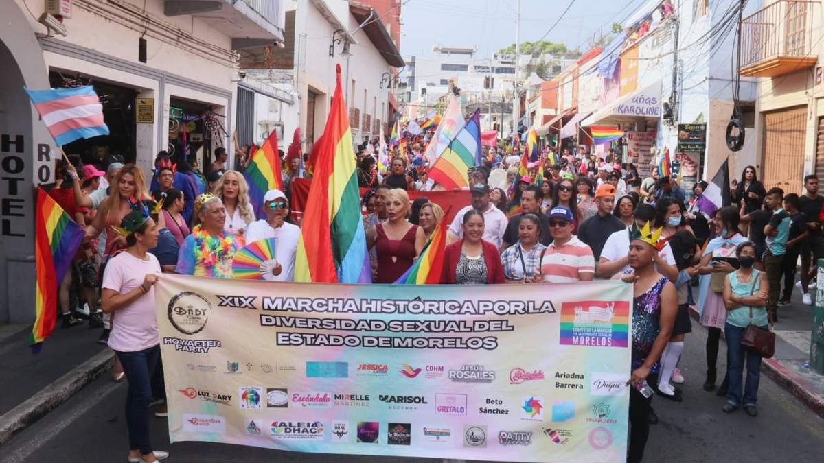 Marcha del Orgullo en Cuernavaca