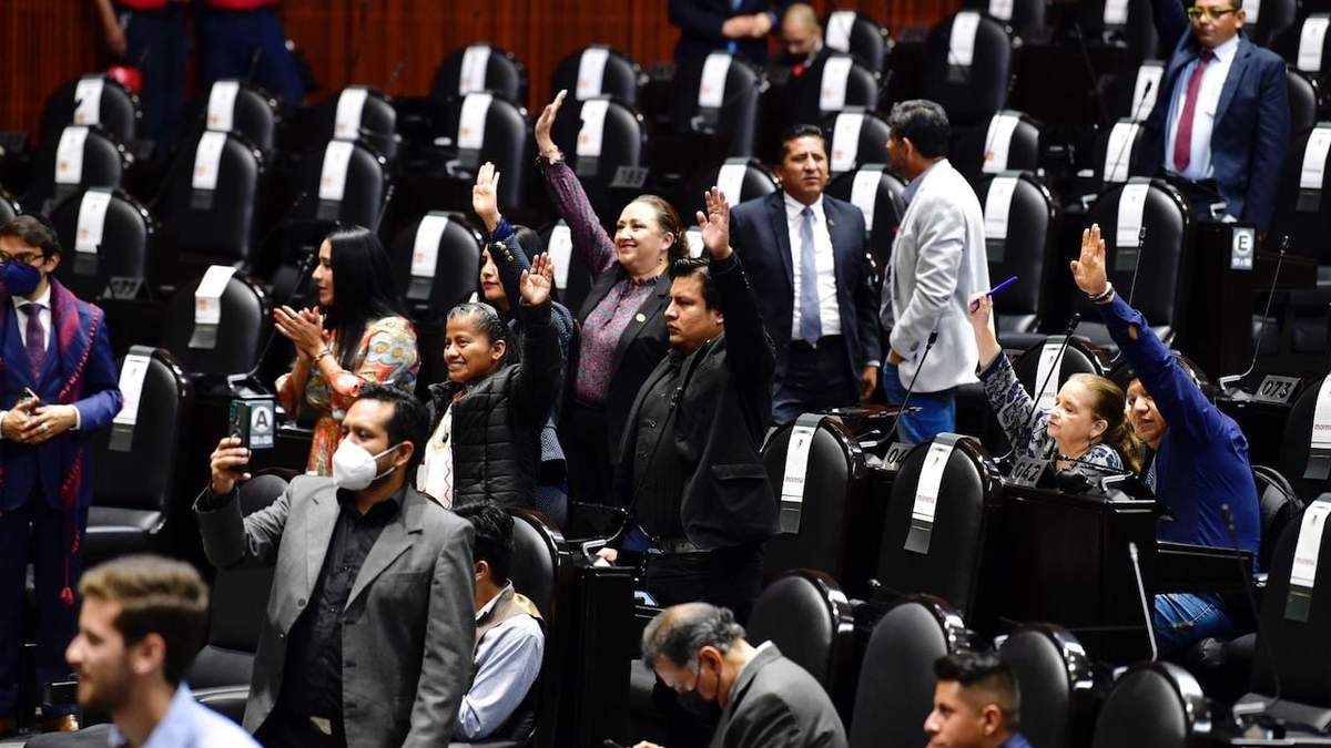 Sesión de este jueves en la Cámara de Diputados
