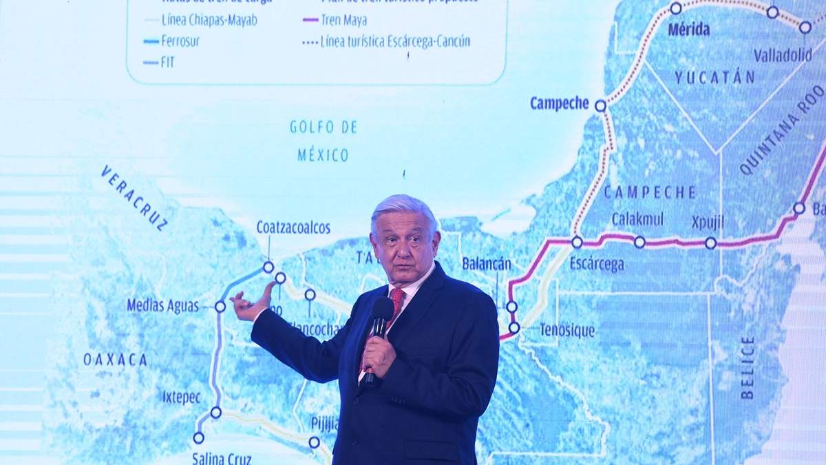 AMLO habla sobre sus obras en el sureste mexicano