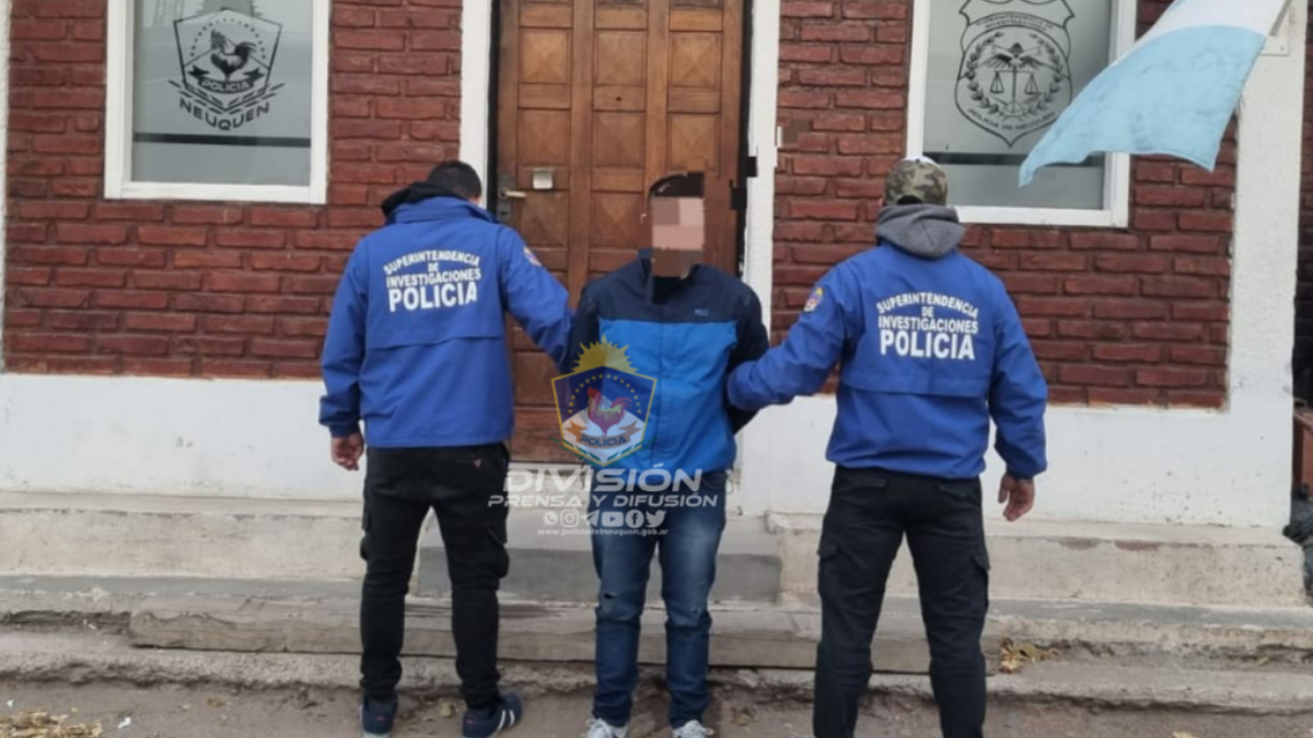 Detenido con salidas transitorias. Fuente: (Prensa Policía)