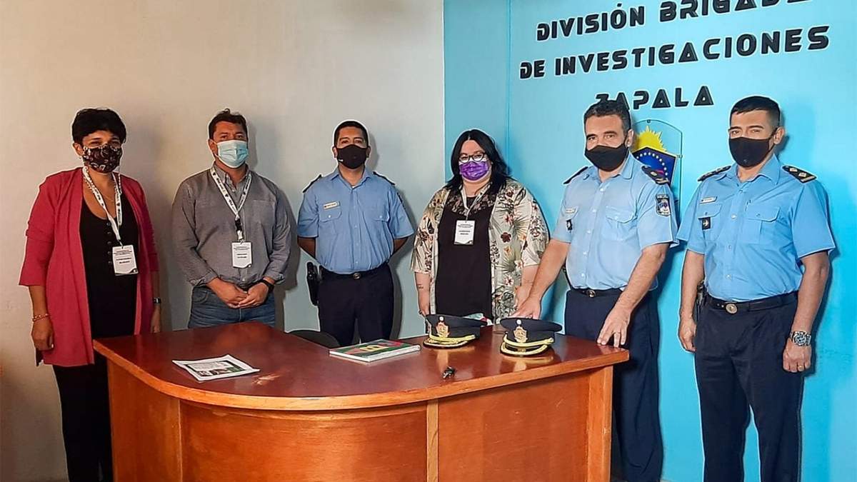 División Brigada de Investigaciones de la Municipalidad de Zapala. Fuente: (Twitter)