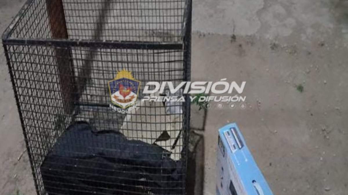 Pareja detenida en Cutral Co. Fuente: (Policía de Neuquén)
