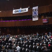 Cancelan sesión en Cámara de Diputados ante reclamo de Morena al PAN por caso García Luna