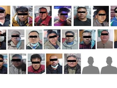 Detienen a 28 presuntos invasores de predios en la CDMX