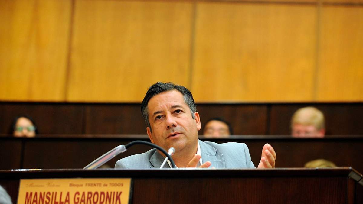 Diputado provincial, Mariano Mansilla. Fuente: (Twitter).