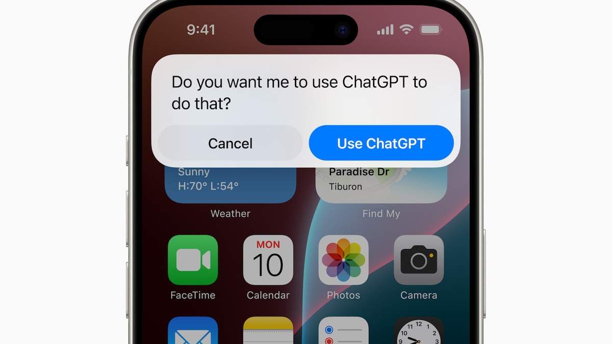 Siri y ChatGPT