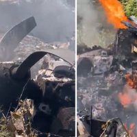 Chocan dos avionetas en Durango; hay cinco muertos (Video)