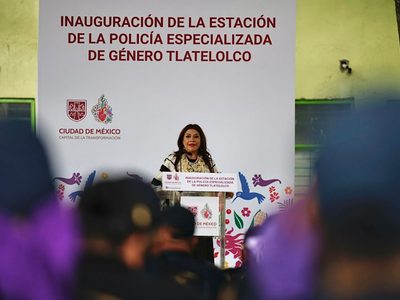 Brugada inaugura la primera Estación de la Policía Especializada de Género de la CDMX