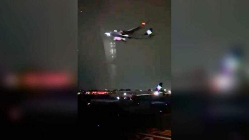 Incidente aéreo en el AICM