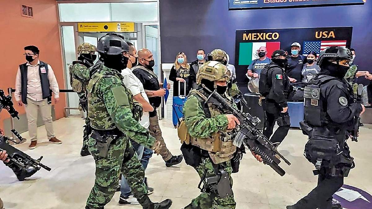 La entrega a Estados Unidos