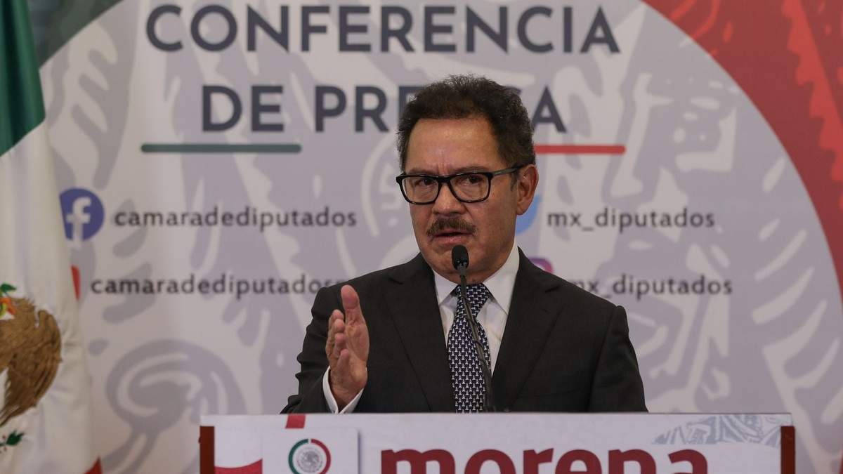 El coordinador de Morena en la Cámara de Diputados, Ignacio Mier