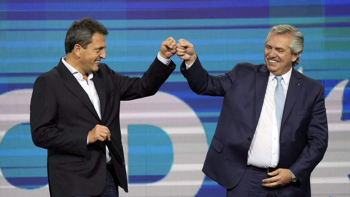 Sergio Massa y Alberto Fernández. Fuente: (Twitter)