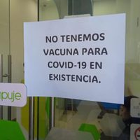 “Euforia y molestia”: Se agotan en farmacias las vacunas de Pfizer contra covid