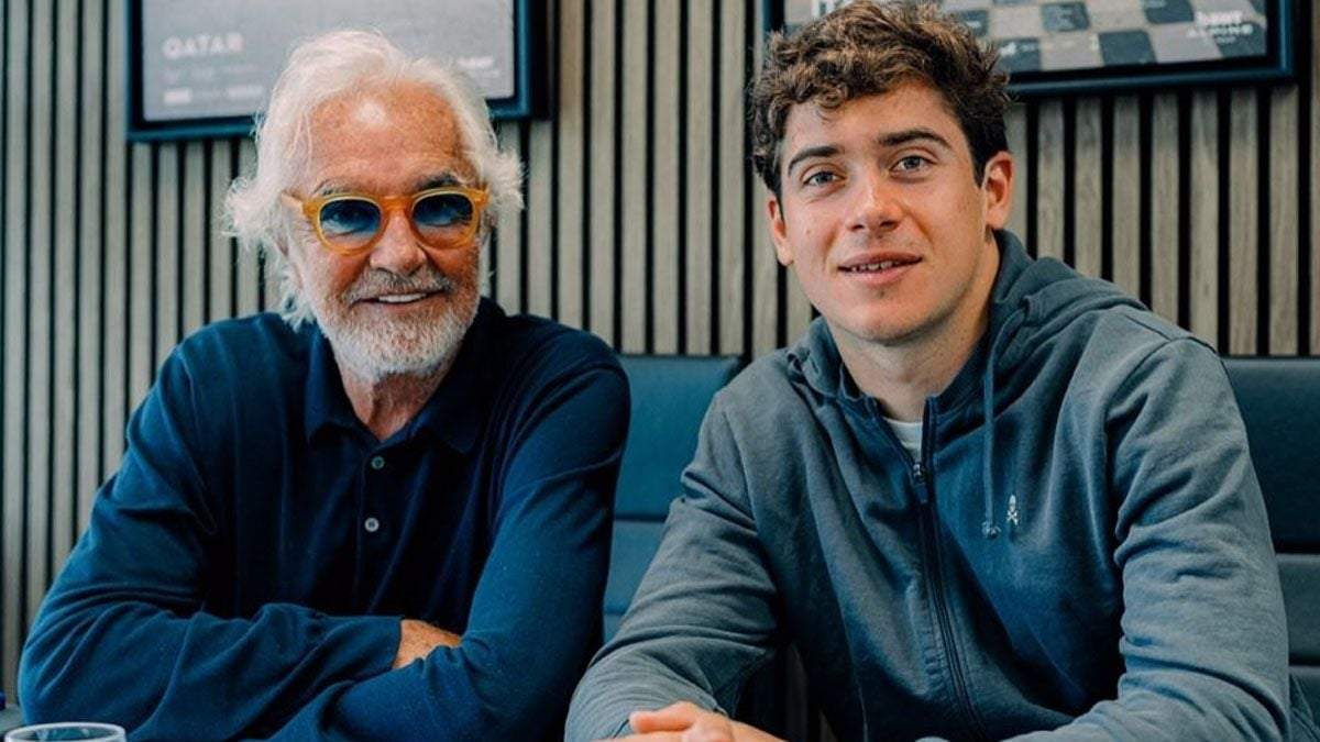 Briatore y Colapinto. Fuente: (Instagram).