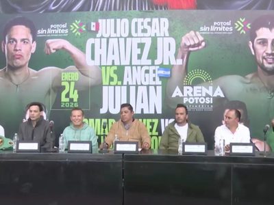 Julio César Chávez Jr., vinculado a proceso, peleará en México; así fue presentada la función