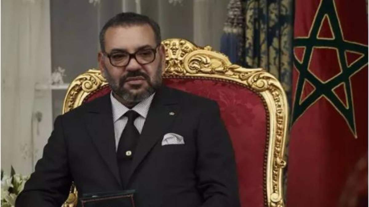 El rey de Marruecos, Mohamed VI