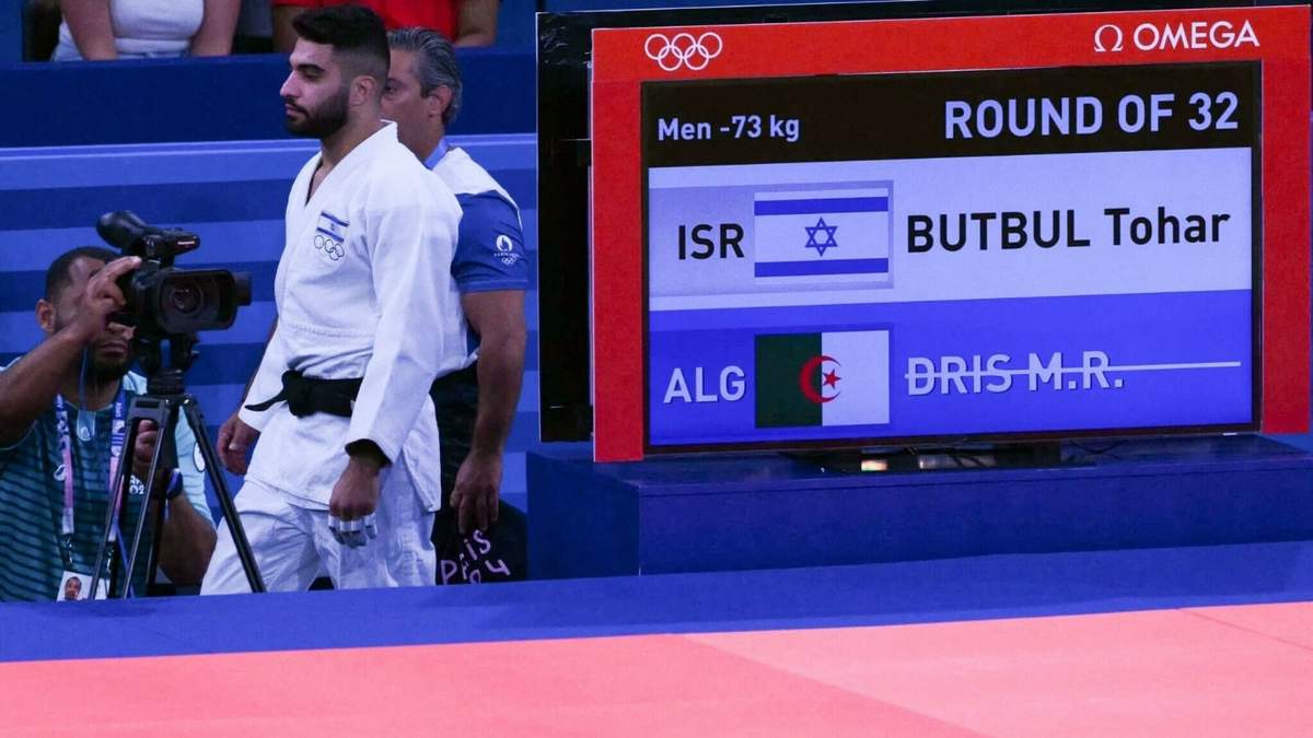 Judoca argelino es acusado de no querer pelear contra su rival israelí en París 2024