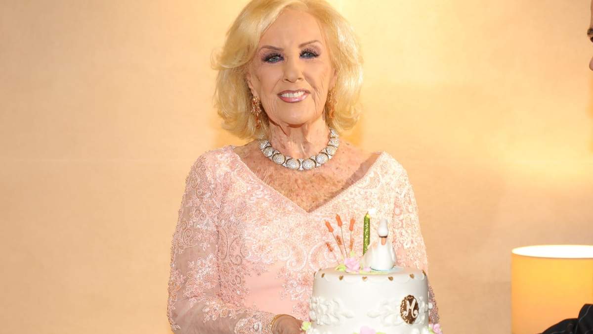 Mirtha Legrand. Fuente: (Christian Bochichio)
