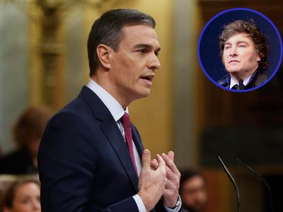 Pedro Sánchez criticó a su rival político y lo comparó con la criptogate de Javier Milei