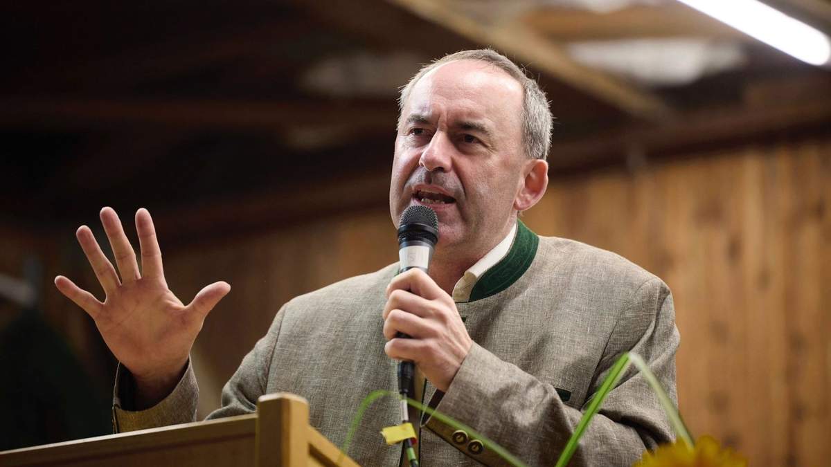 Hurbert Aiwanger, vicegobernador de Baviera y ministro de Economía