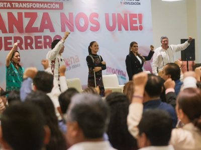 Claudia Sheinbaum presume su liderazgo en encuestas frente a Xóchitl Gálvez