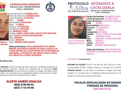 Reportan la desaparición de las hermanas Luisa y Emily en Culiacán