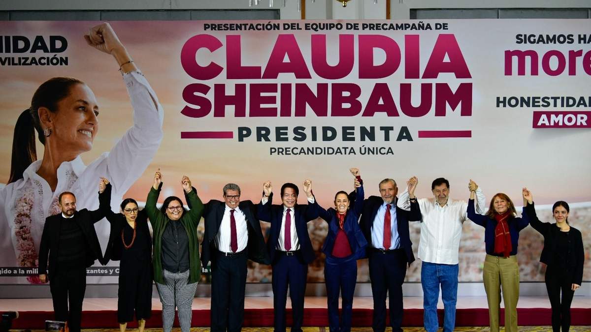 Coordinadores de precampaña de Claudia Sheinbaum