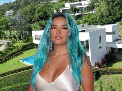 Parque con caballos y una piscina de ensueño: así descansa Karol G en su mansión de Medellín