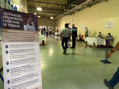 Con alta afluencia, consulta sobre contrato colectivo en General Motors: STPS