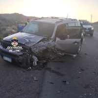 Fuerte choque en la Bajada de Maida con un conductor alcoholizado