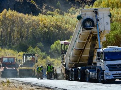 Vialidad anunció que busca finalizar el asfalto de la ruta provincial 23 en Aluminé antes de la veda de invierno