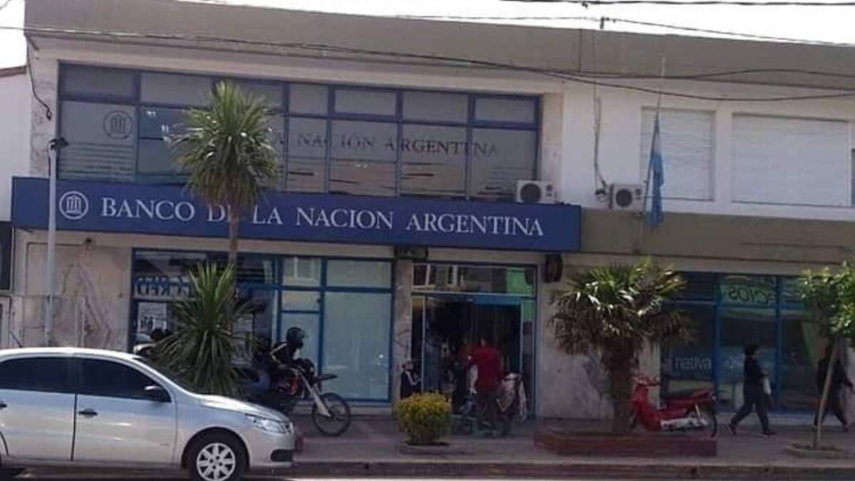 Estafa en Banco Nación. Fuente: (Facebook)