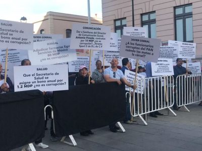Unión Ciudadana marcha contra la 'justicia selectiva” de Javier Corral en Chihuahua