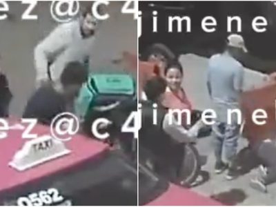 A batazos y golpes dejan inconsciente a repartidor de DiDi en Álvaro Obregón (Video)