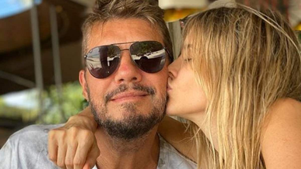 Marcelo Tinelli y Guillermina Valdés. Fuente: (Instagram)