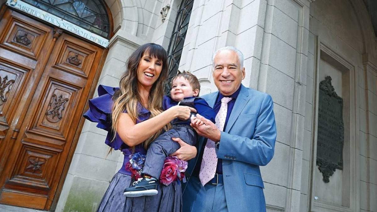 Estefanía Pasquini, Alberto Cormillot y Emilio. Fuente: (Instagram)