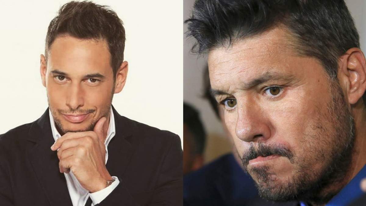 Rodrigo Lussich y Marcelo Tinelli. Foto: (Twitter)