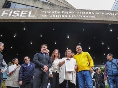 Xóchitl Gálvez denuncia ante la fiscalía electoral “desvío” de Notimex a la campaña de Sheinbaum