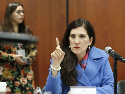 Kenia López Rabadán advierte que acudirán a la SCJN por pensiones del Bienestar